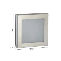 Sensor LED buitenlamp Aqua Legendo Mini, RVS