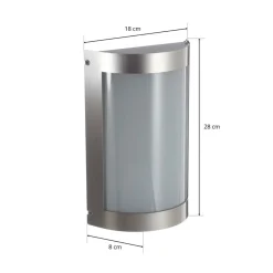 Sensor LED lamp Aqua Marco, roestvrij staal