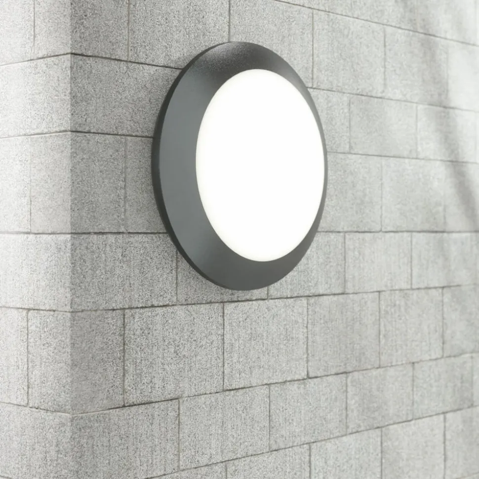 Sensor wandlamp Umberta 2xE27 in zwart