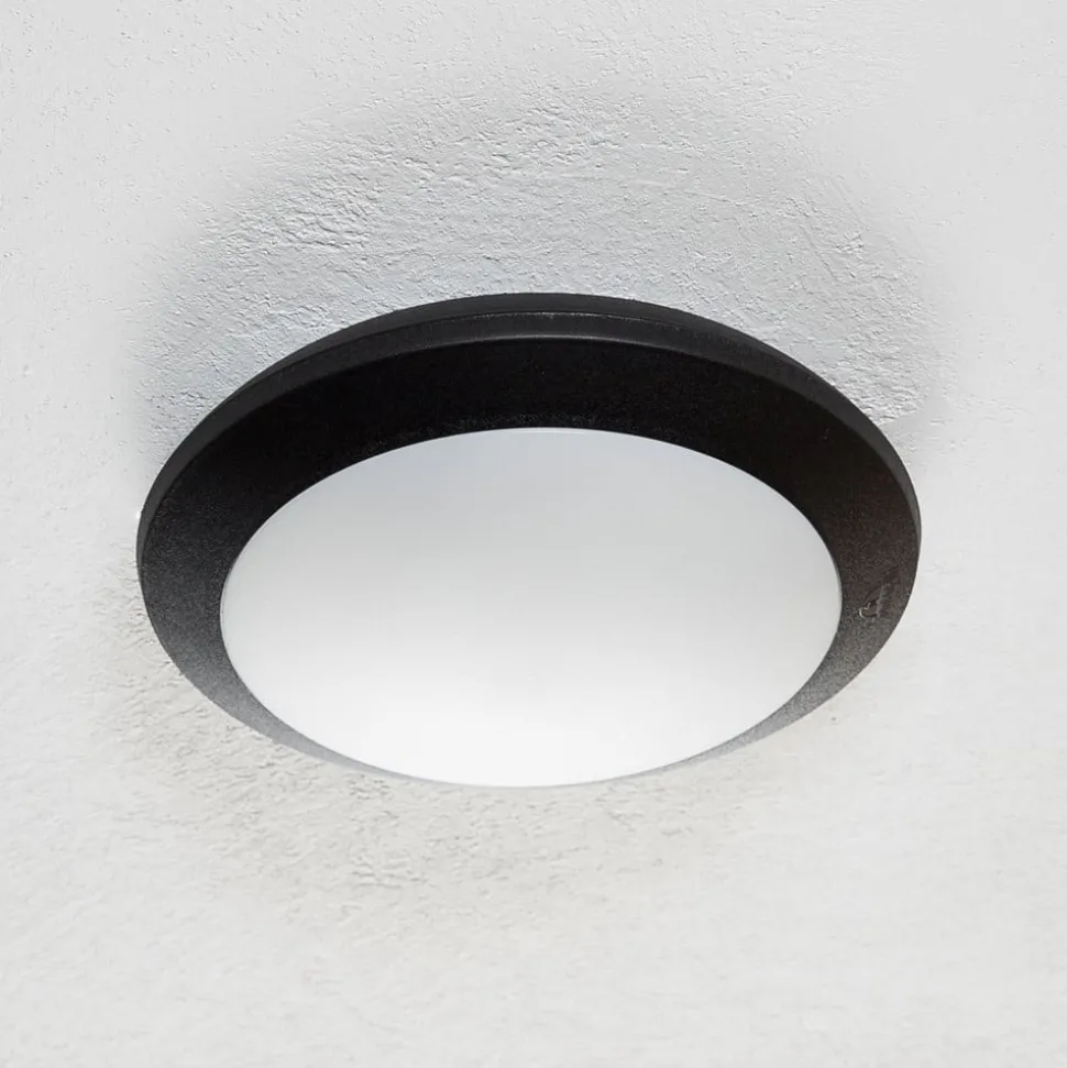 Sensor wandlamp Umberta 2xE27 in zwart