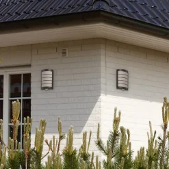 Sensor-buitenlamp Aqua Marco rooster, antraciet