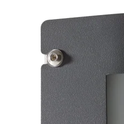 Sensor-buitenlamp Aqua Marco rooster, antraciet