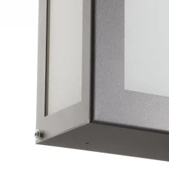 Sensor-buitenwandlamp Aqua Legendo Mini, antraciet