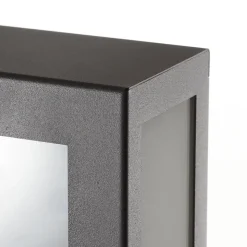 Sensor-buitenwandlamp Aqua Legendo Mini, antraciet