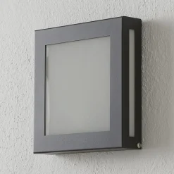 Sensor-LED buitenlamp Aqua Legendo Mini, antraciet