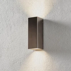 Senta buitenwandlamp, roestvrij staal