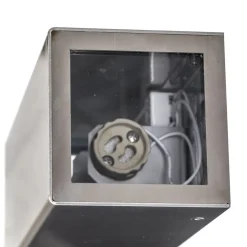 Senta buitenwandlamp, roestvrij staal