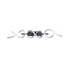 Sequence LED plafondlamp, dimbaar, CCT, aluminium