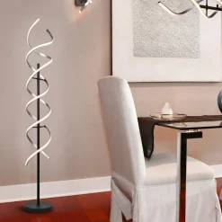 Sequence LED vloerlamp, dimbaar, CCT, aluminium