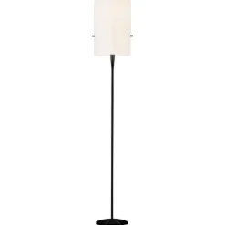 serien.lighting Club S LED vloerlamp, zwart