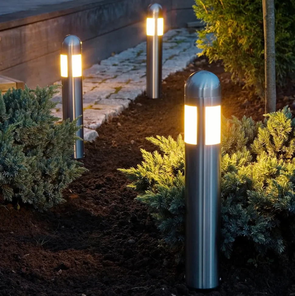 Set van 3 LED sokkellampen Amalfi met grondspies