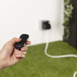 set van 2 mini radiogestuurde wandcontactdozen SH4-99653 Buitenbereik