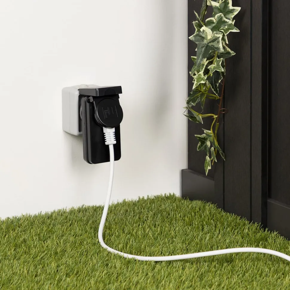 set van 2 radiogestuurde wandcontactdozen SH4-99654 Buitenruimte