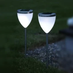Set van twee led-solarlampen Jannik