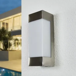 Severina - LED wandlamp van roestvrij staal