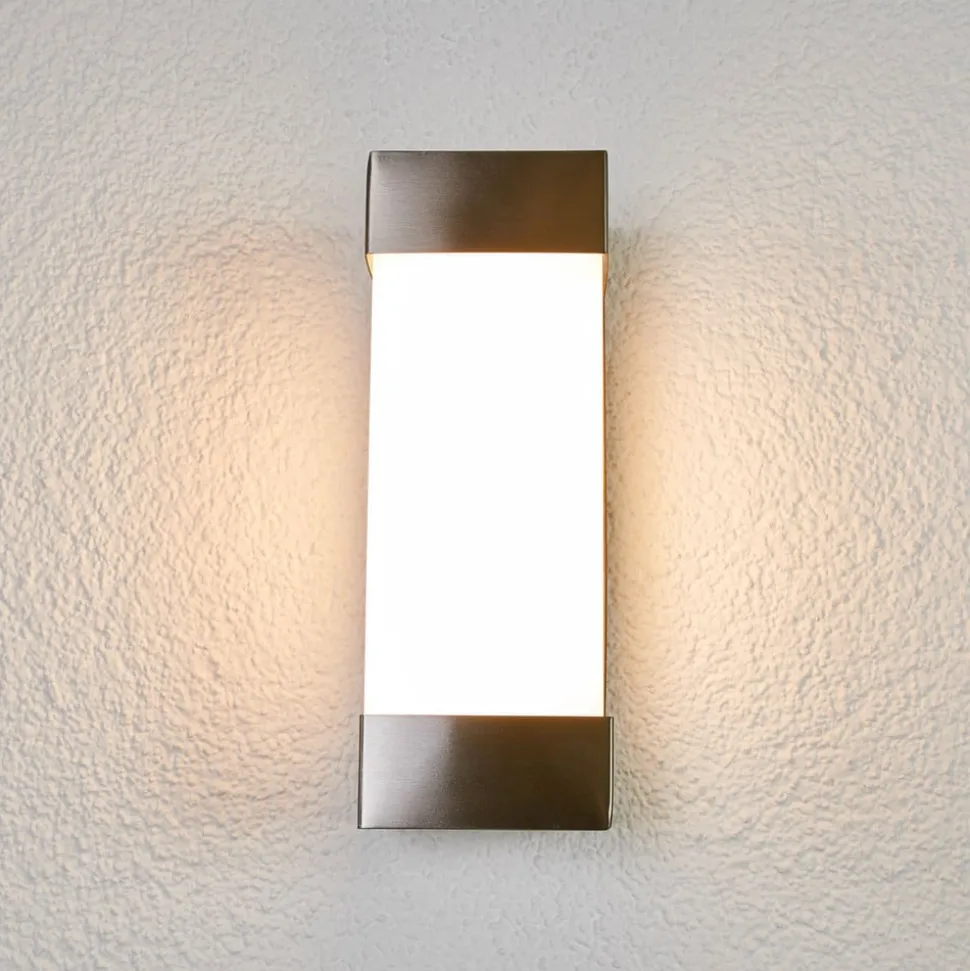 Severina - LED wandlamp van roestvrij staal