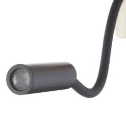 Sfeer wandlamp, indirect licht met leeslamp