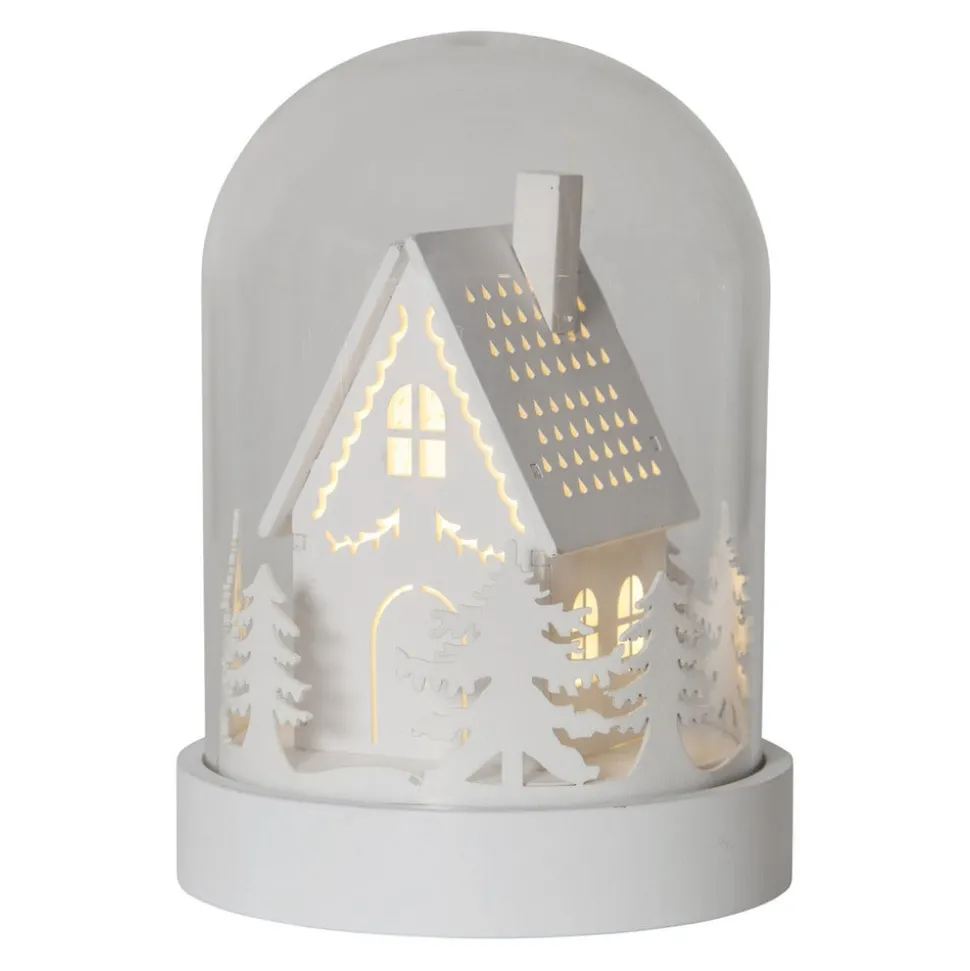 Sfeerlamp Kupol huis, wit