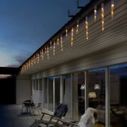 Sfeervolle LED lichtkettingen ijspegels