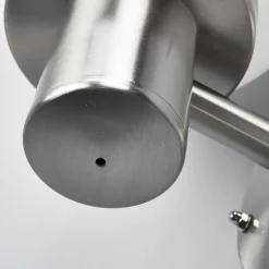 Sferische buitenmuur licht Samuel, roestvrij staal