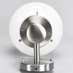 Sferische buitenmuur licht Samuel, roestvrij staal