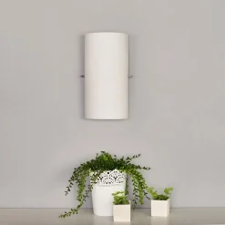 Sidra halfronde wandlamp, set van 2