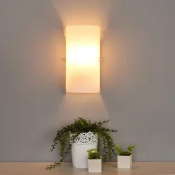 Sidra halfronde wandlamp, set van 2