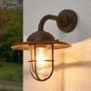 Sierlijke buitenwandlamp Antique, helder glas