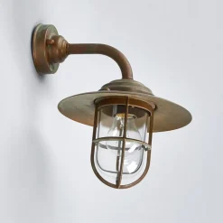 Sierlijke buitenwandlamp Antique, helder glas