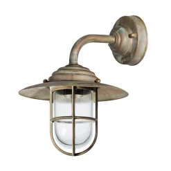 Sierlijke buitenwandlamp Antique, helder glas