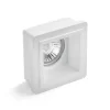 Siris inbouwspot, wit, gips, 9 cm, GU10