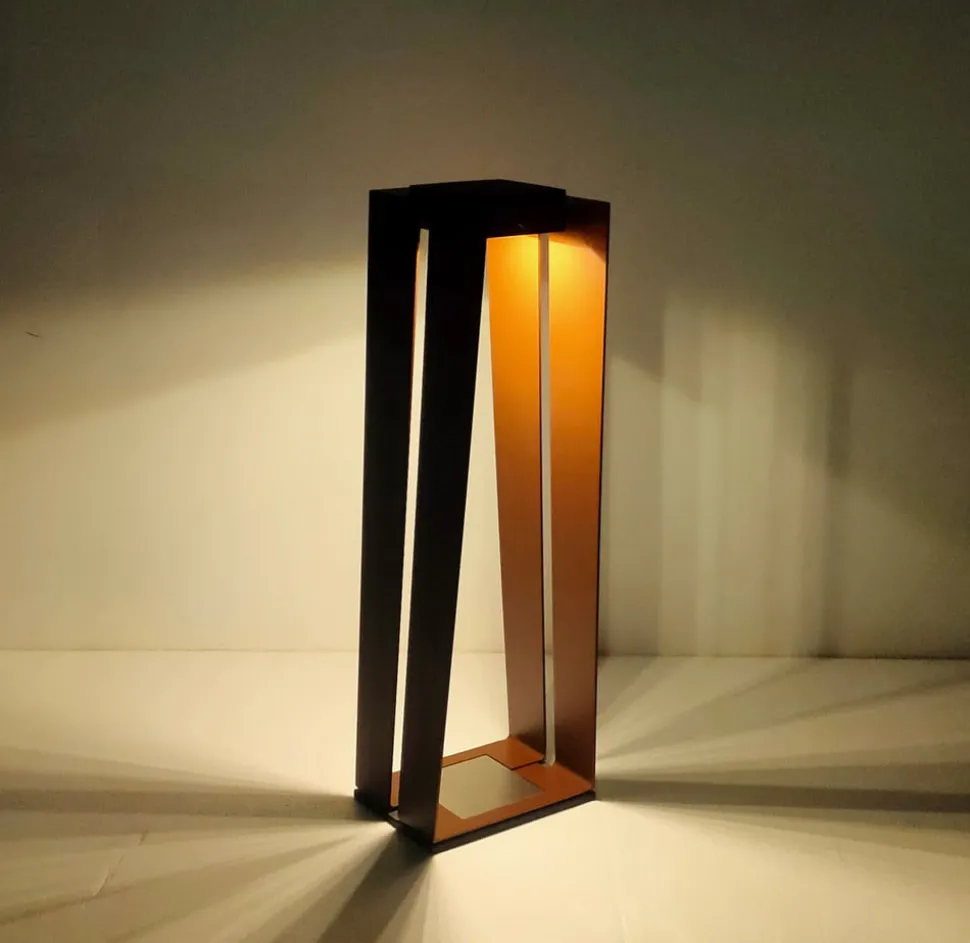 Skaal LED lantaarn op zonne-energie met sensor, Corte, 70 cm