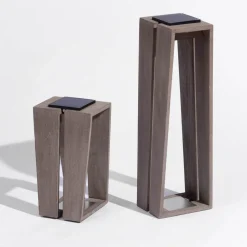 Skaal LED lantaarn op zonne-energie met sensor, 65 cm