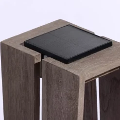 Skaal LED lantaarn op zonne-energie met sensor, 65 cm