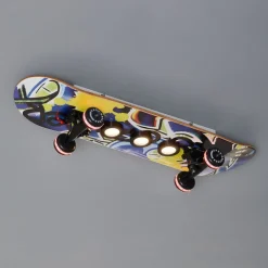 Skateboard LED plafondlamp Easy Cruiser Graffiti
