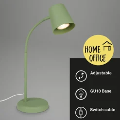 Skriva tafellamp, GU10 fitting, limoengroen