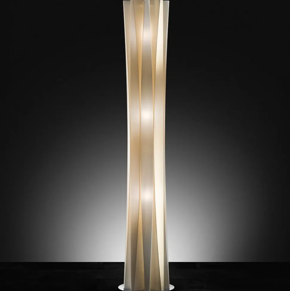 Slamp Bach vloerlamp, hoogte 161 cm, goud