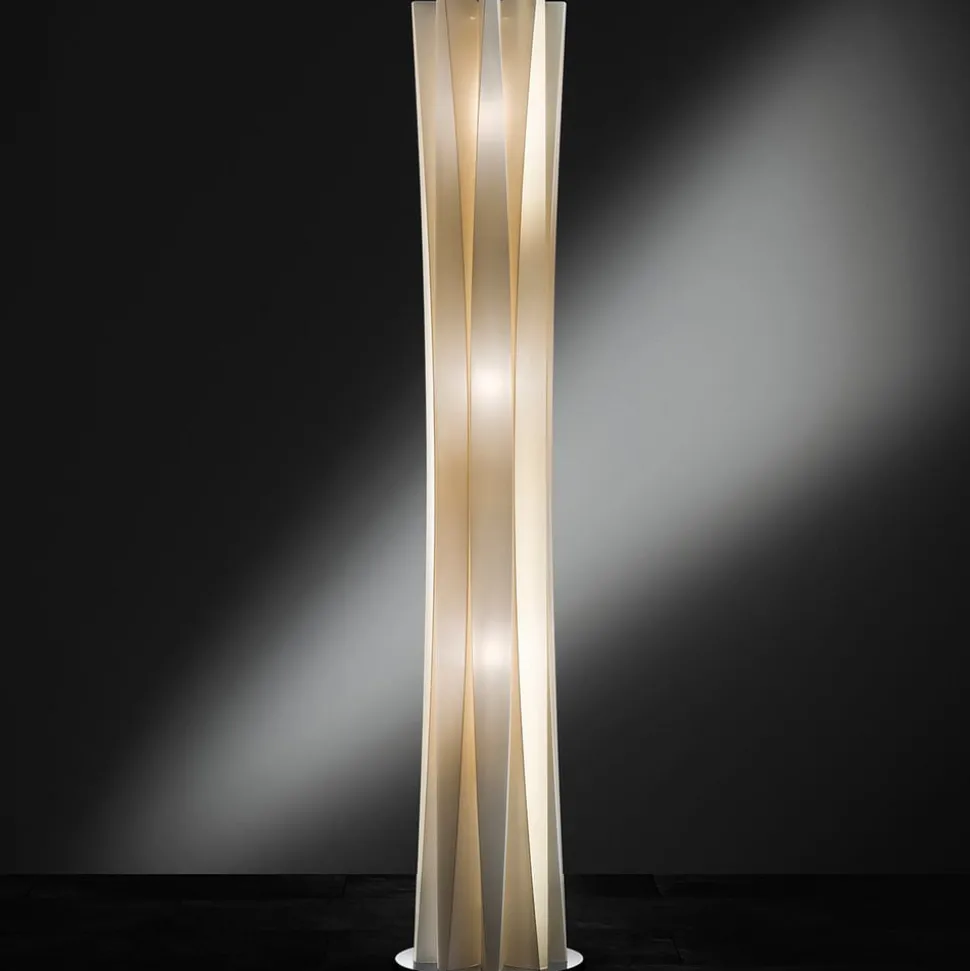 Slamp Bach vloerlamp, hoogte 161 cm, goud