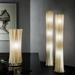 Slamp Bach vloerlamp, hoogte 161 cm, goud