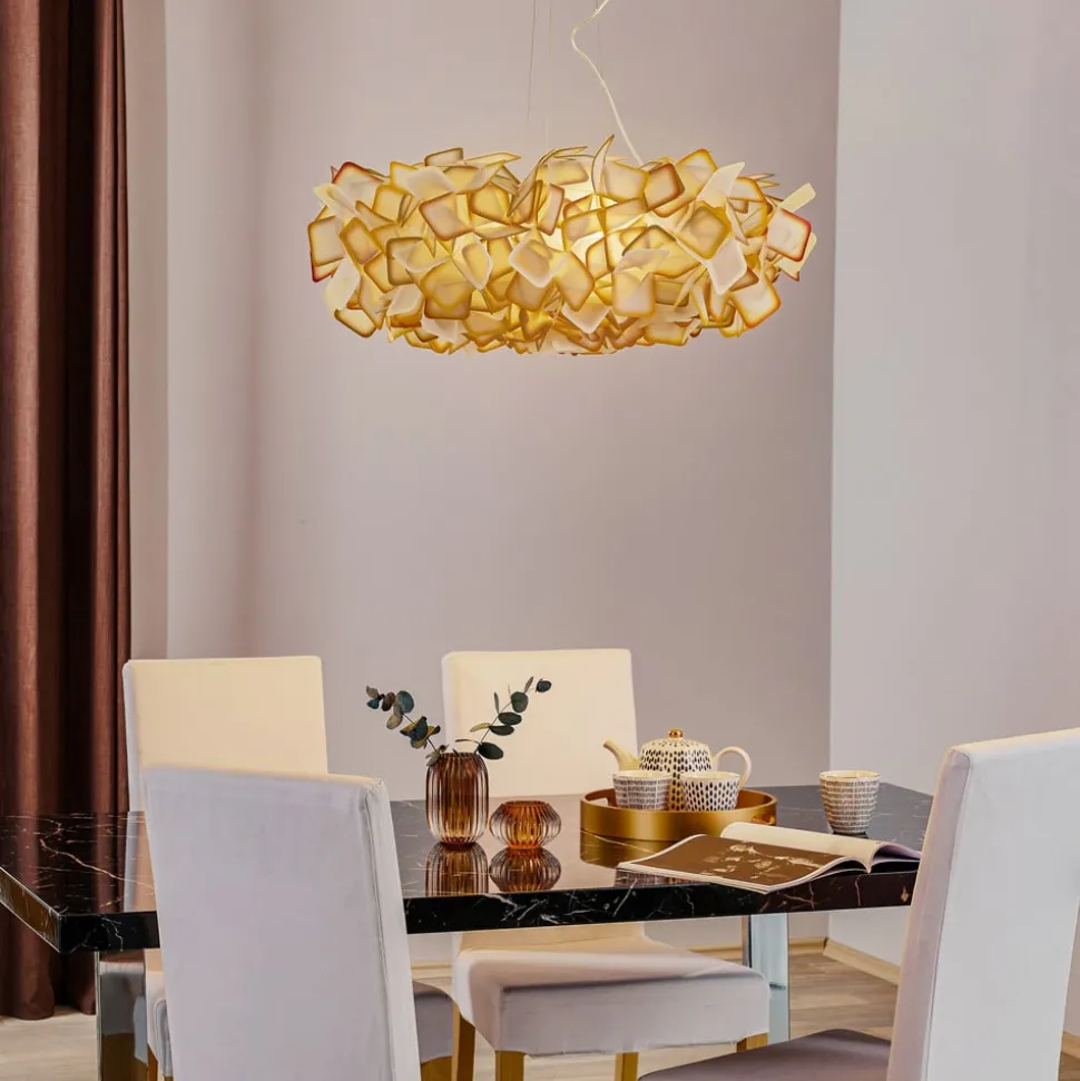 Slamp Clizia hanglamp, Ø 78 cm, oranje