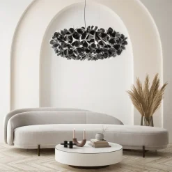 Slamp hanglamp Clizia Mama Non Mama Ø78 zwart/zwart