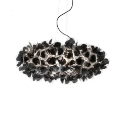 Slamp hanglamp Clizia Mama Non Mama Ø78 zwart/zwart