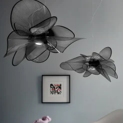 Slamp La Belle Étoile LED hanglamp zwart Ø73cm