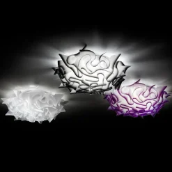 Slamp Veli - design-wandlamp, Ø 32cm, wit