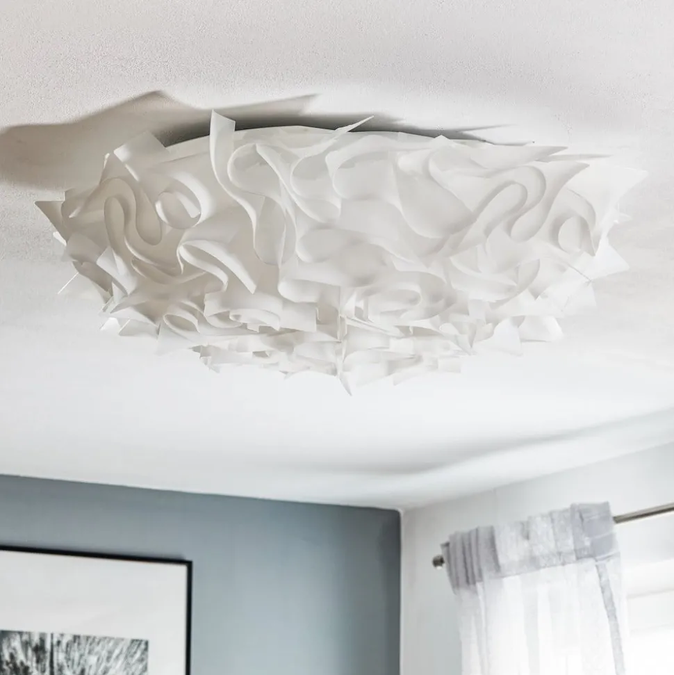 Slamp Veli design plafondlamp, Ø 78cm, opaal