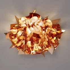 Slamp Veli design-plafondlamp, Ø 53cm, koper