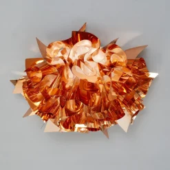 Slamp Veli design-plafondlamp, Ø 53cm, koper