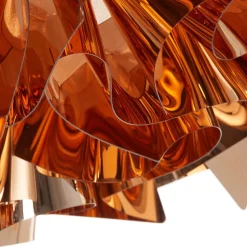 Slamp Veli design-plafondlamp, Ø 53cm, koper