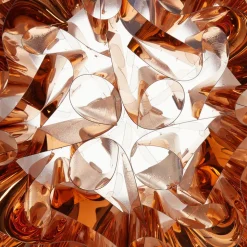 Slamp Veli design-plafondlamp, Ø 53cm, koper