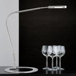 Slanke bureaulamp PLAZA, ijzer